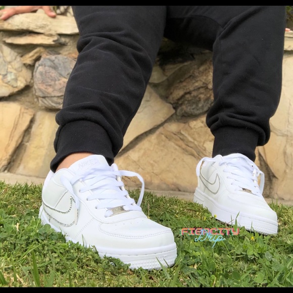 Crystal Swoosh AF1 - Picture 3 of 4